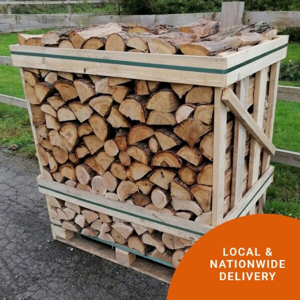 Kiln Dried Oak Logs – Standard Crate
