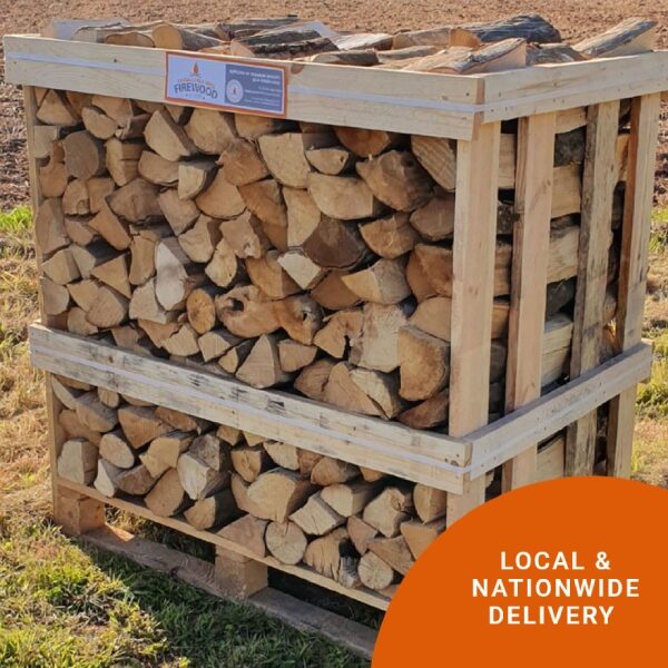 kiln dried hornbeam logs - standard crate