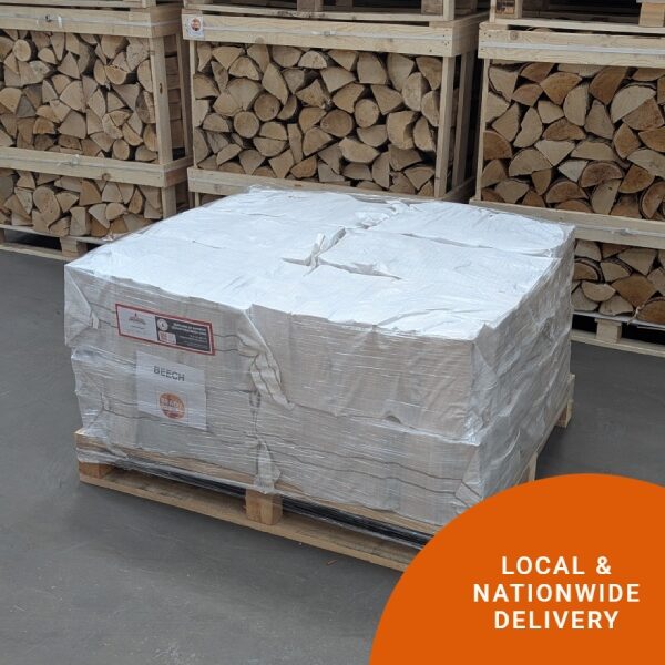 12 Beech Bags of Kiln Dried Logs
